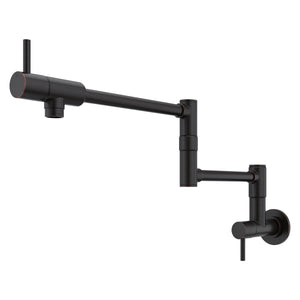 Lita Wall Mount Pot Filler 1-Handle Tuscan Bronze