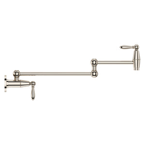 Port Haven Pot Filler 2-Handle Polished Nickel