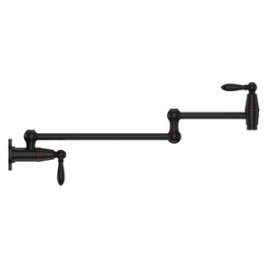 Port Haven Pot Filler 2-Handle Tuscan Bronze