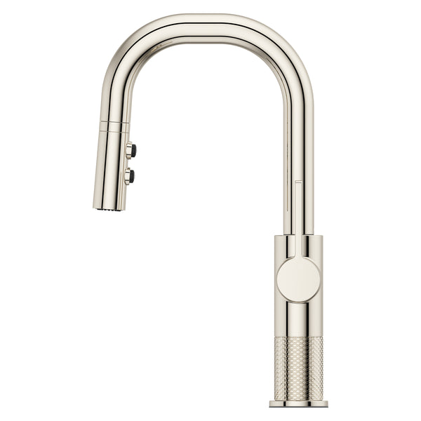 Montay Bar Faucet Pull-Down 1-Handle Polished Nickel