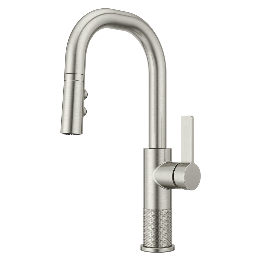 Montay Bar Faucet Pull-Down 1-Handle Stainless Steel