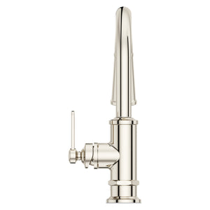 Port Haven Bar/Prep Faucet Pull-Down 1-Handle Polished Nickel