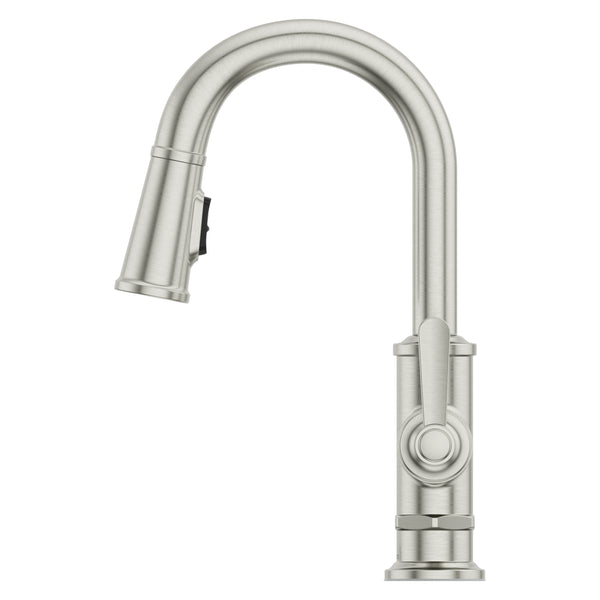 Port Haven Bar/Prep Faucet Pull-Down 1-Handle Stainless Steel