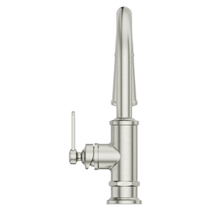 Port Haven Bar/Prep Faucet Pull-Down 1-Handle Stainless Steel