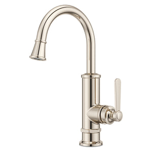 Port Haven Bar/Prep Faucet 1-Faucet Polished Nickel