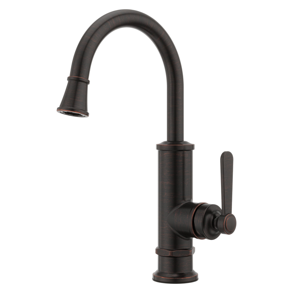 Port Haven Bar/Prep Faucet 1-Handle Tuscan Bronze