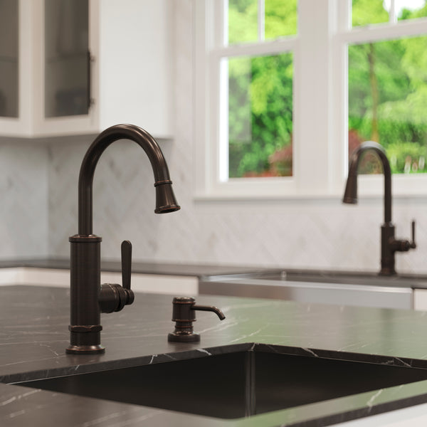 Port Haven Bar/Prep Faucet 1-Handle Tuscan Bronze