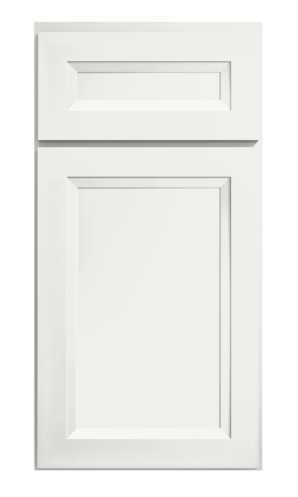 Shop Harbour Town White Bevel Shaker Cabinets