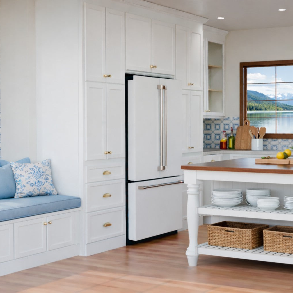 Harbour Town White Bevel Shaker Cabinets