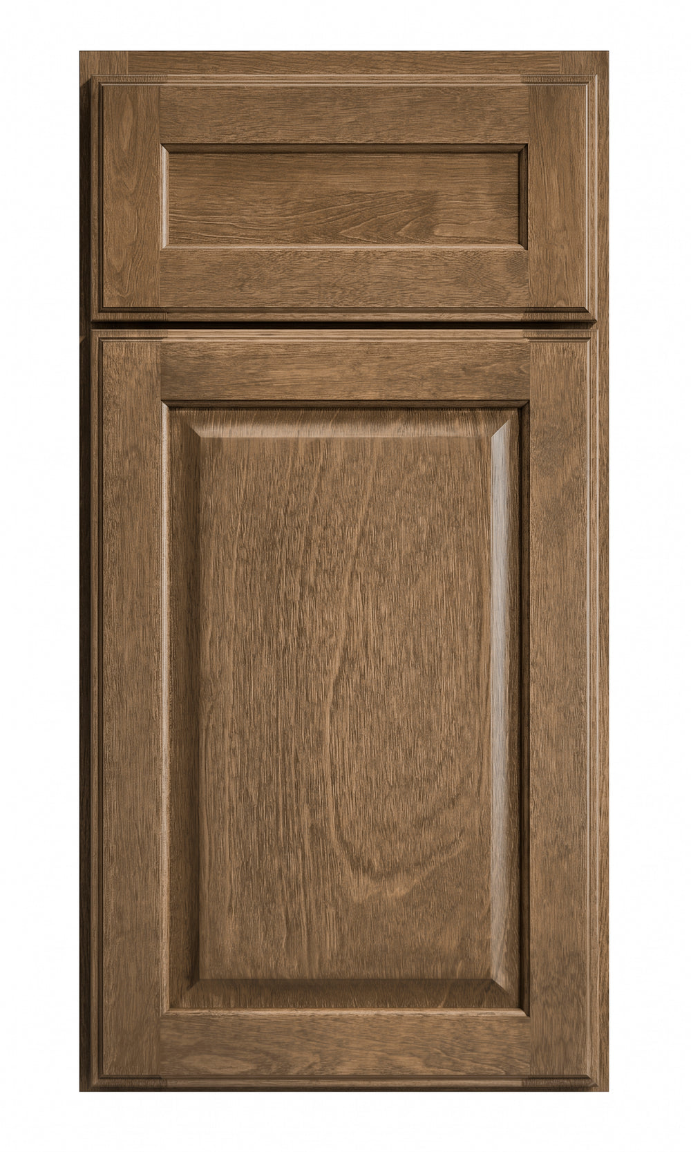 Knightsbridge Brown Raised Panel Cabinets