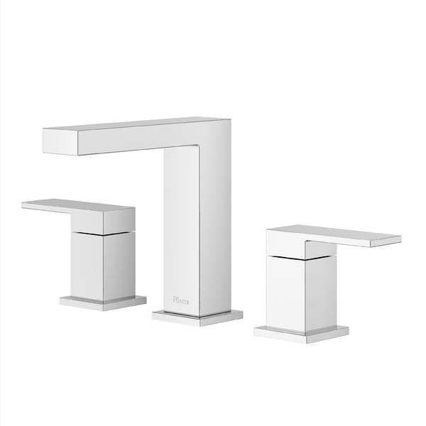 Dumont Bathroom Faucet 8In Widespread 2 Handle Polished Chrome
