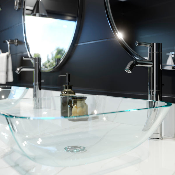 Contempra Bathroom Vessel Faucet Brushed Nickel