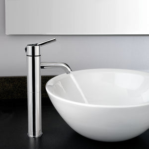 Contempra Bathroom Vessel Faucet Brushed Nickel