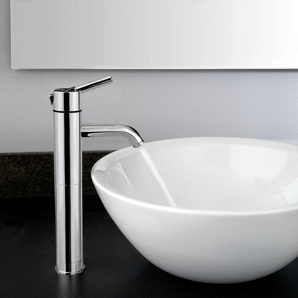 Contempra Bathroom Vessel Faucet Brushed Nickel