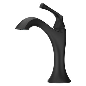 Rhen Bathroom Faucet 1-Handle Matte Black