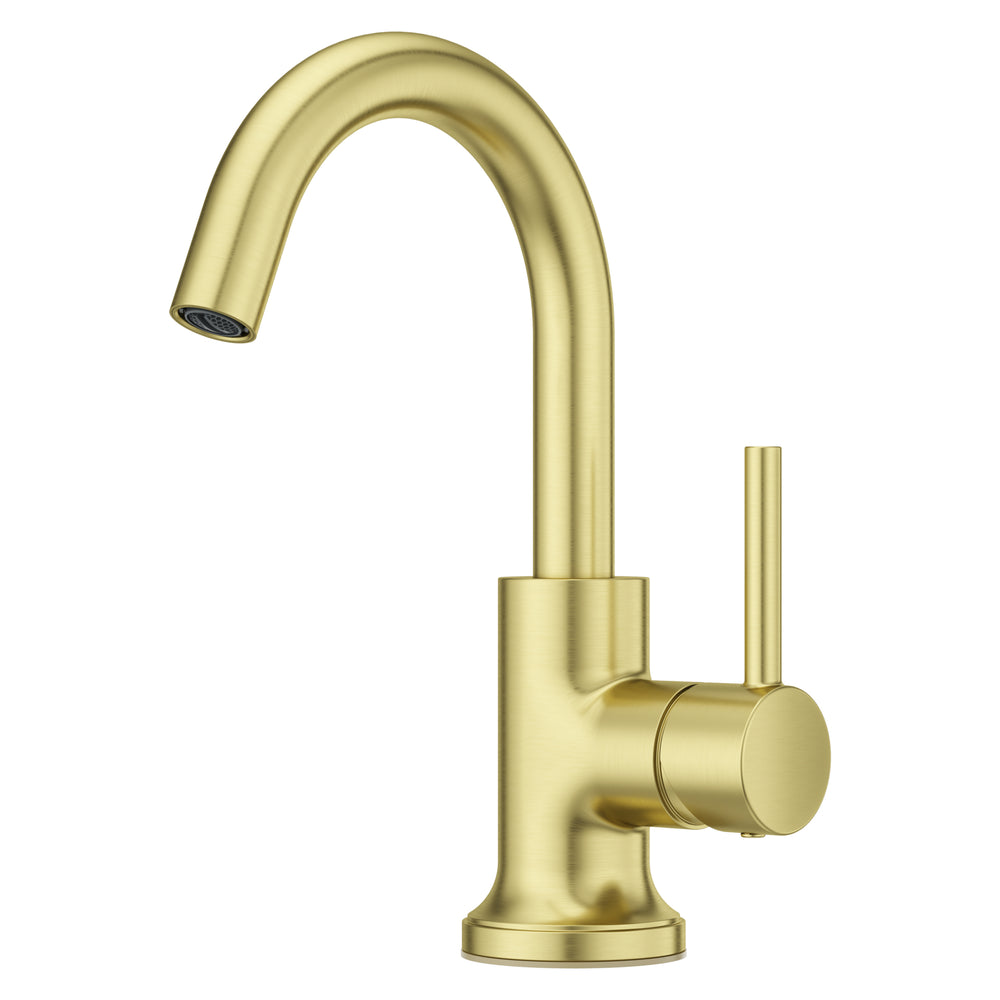 Tenet Bathroom Faucet 1-Handle Brushed Gold