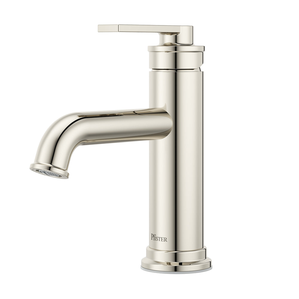 Havenridge Bathroom Faucet Single Control 1 Handle Polished Nickel