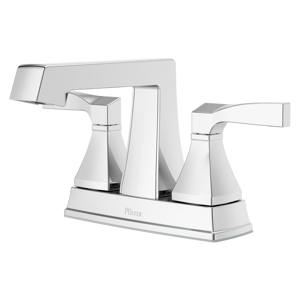 Holliston Bathroom Faucet 4In Centerset 2 Handle Polished Chrome
