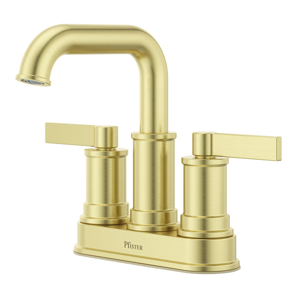 Havenridge Bathroom Faucet 4In Centerset 2 Handle Brushed Gold