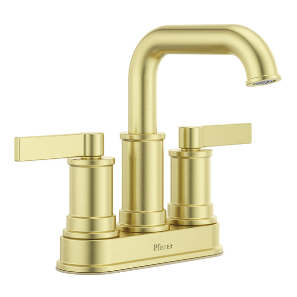 Havenridge Bathroom Faucet 4In Centerset 2 Handle Brushed Gold