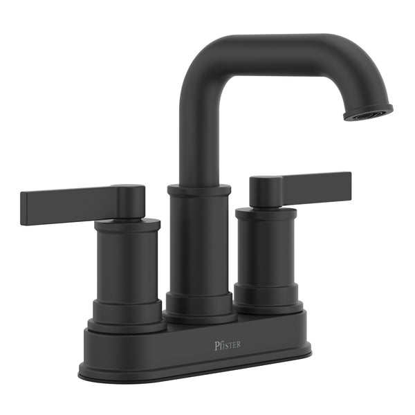 Havenridge Bathroom Faucet 4In Centerset 2 Handle Spot Defense Matte Black