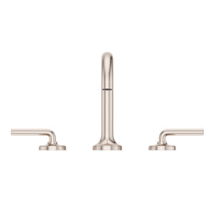 Tenet Bathroom Faucet Widespread Faucet 2-Handle Brushed Nickel