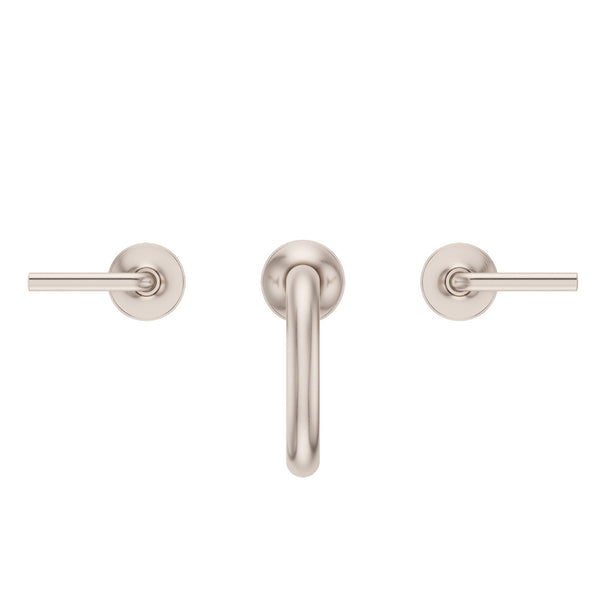 Tenet Bathroom Faucet Widespread Faucet 2-Handle Brushed Nickel