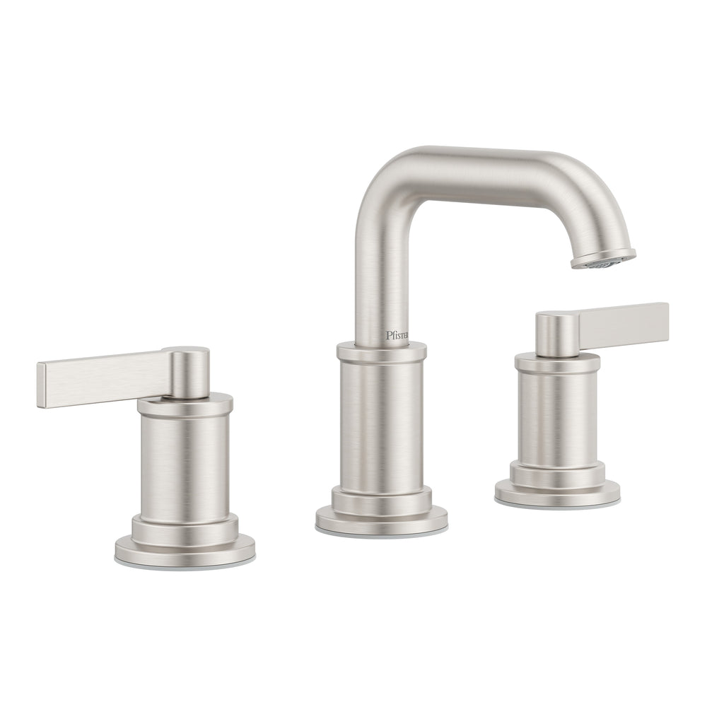 Havenridge Bathroom Faucet 8In Widespread 2 Handle Spot Defense Brushed Nickel