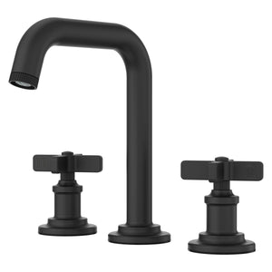Winter Park 2-Handle 8" Widespread Bath Faucet Matte Black