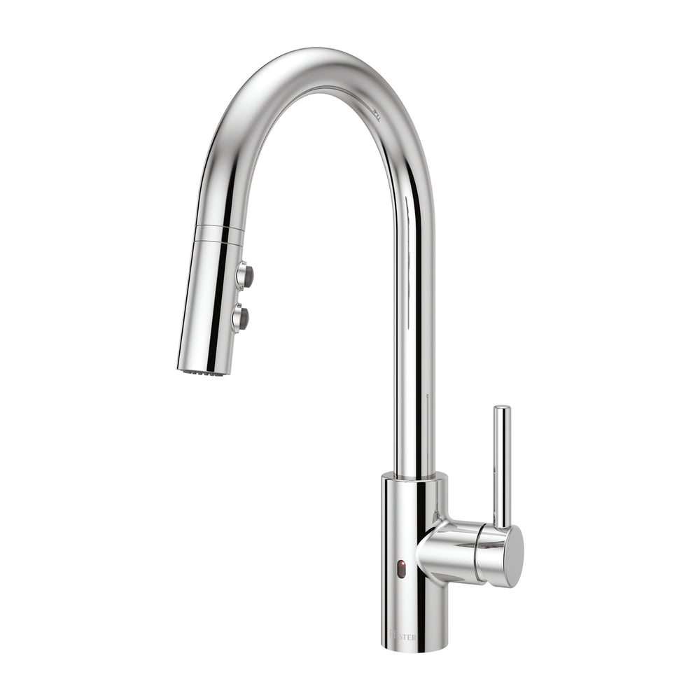 Stellen Kitchen Faucet Touchless Pull Down 1-Handle Polished Chrome