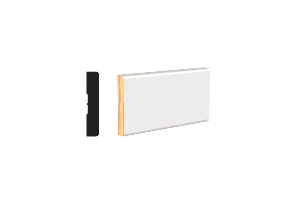 WM412 PFJ 11/16 in. Thick x 3-1/2 in. Tall x 8 ft. Length White Casing