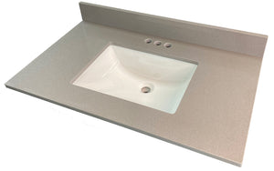 Pronto Vanity Manhattan Gray Quartz Top