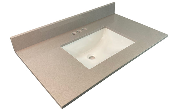 Pronto Vanity Manhattan Gray Quartz Top