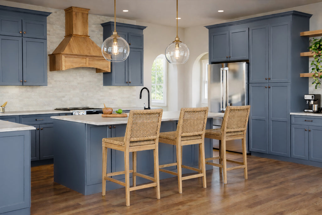 Broad Creek Blue Bevel Shaker Sample