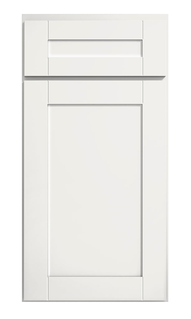 Malibu White Shaker Cabinet Sample