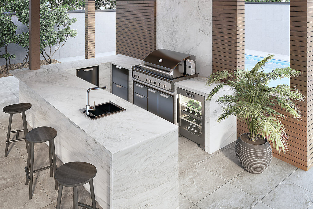 Corsica Pearl Premiere Pearl White Pearl Quartzite