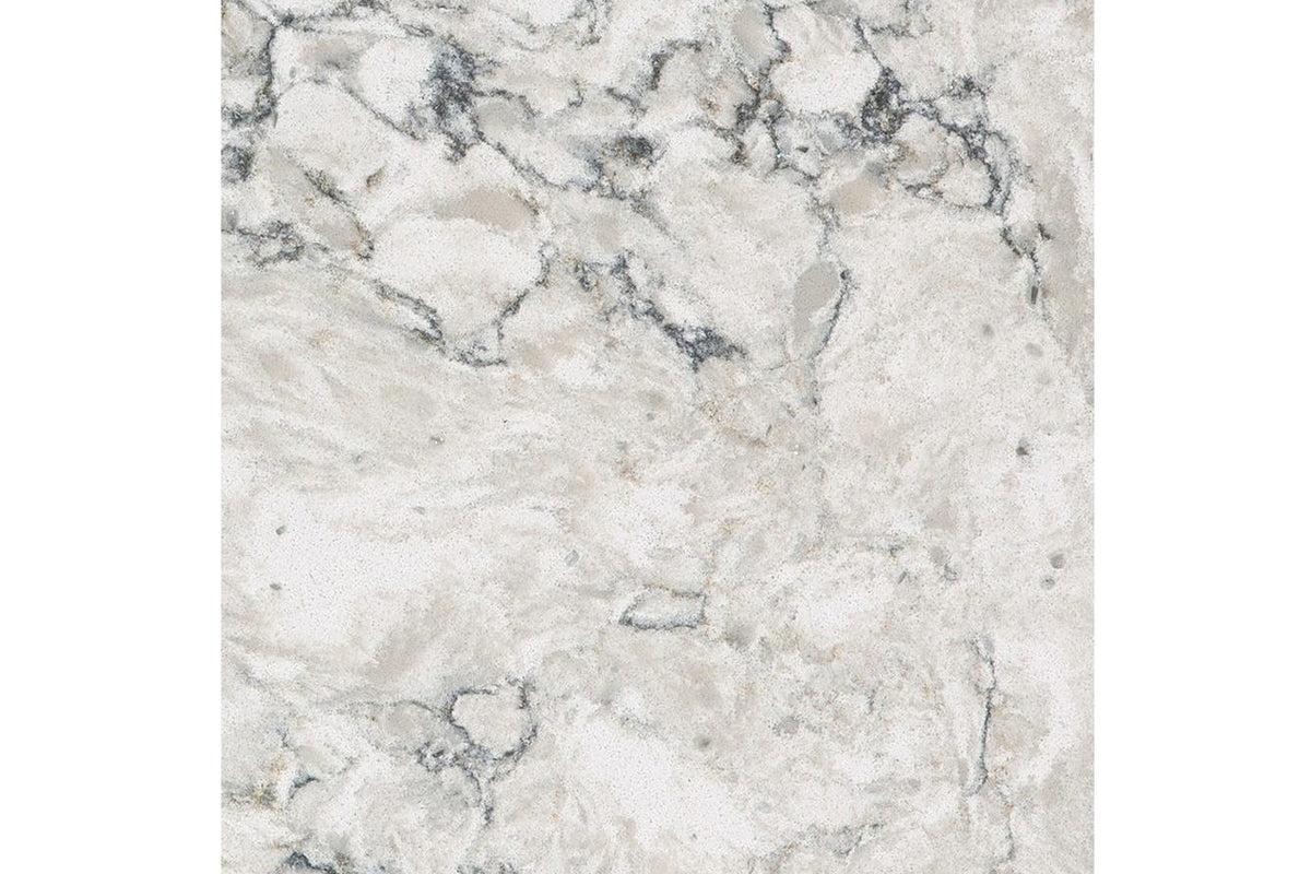 Corsica Gold Demi White Quartz | Cabinets To Go