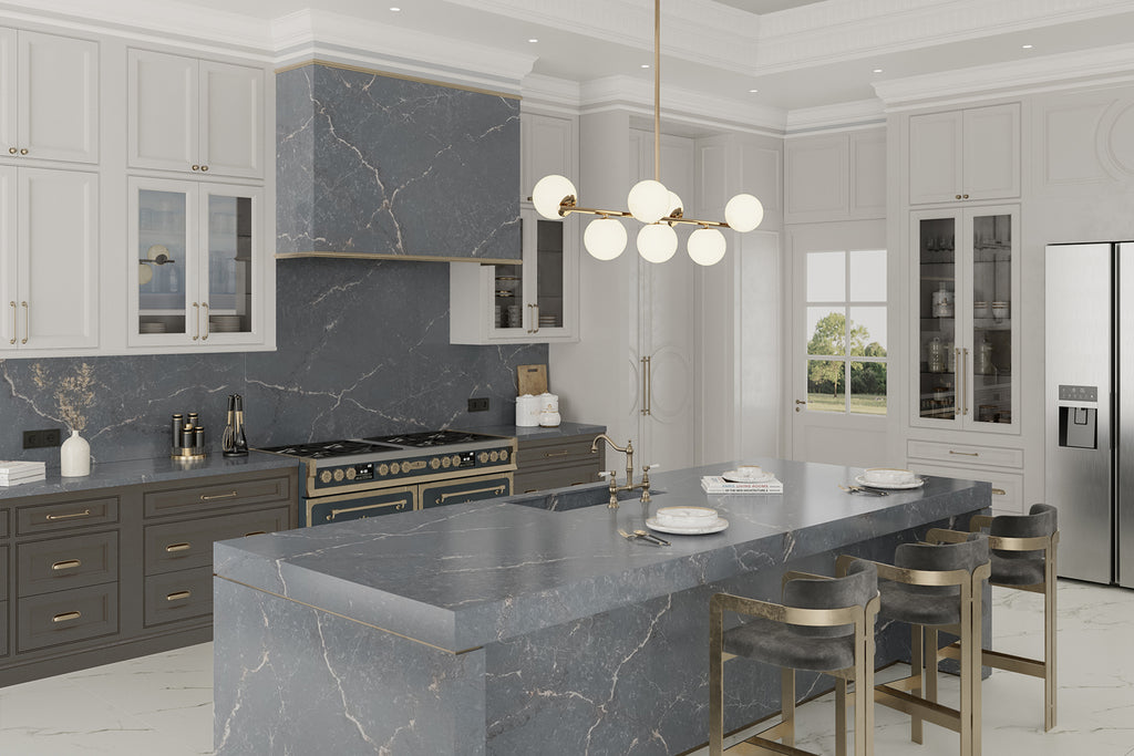 Corsica Gold Imperial Bleu Quartz