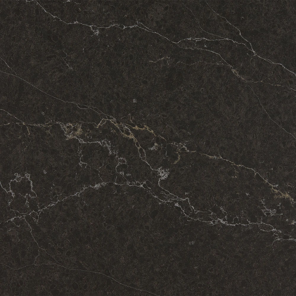 Corsica Pearl Midnight Ember Brushed Quartz 3cm