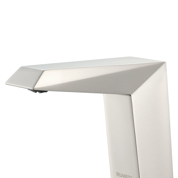 Tropea Two Handle Widespread Bathroom Faucet Modern Sharp in Brushed Nickel - RVF5231BN