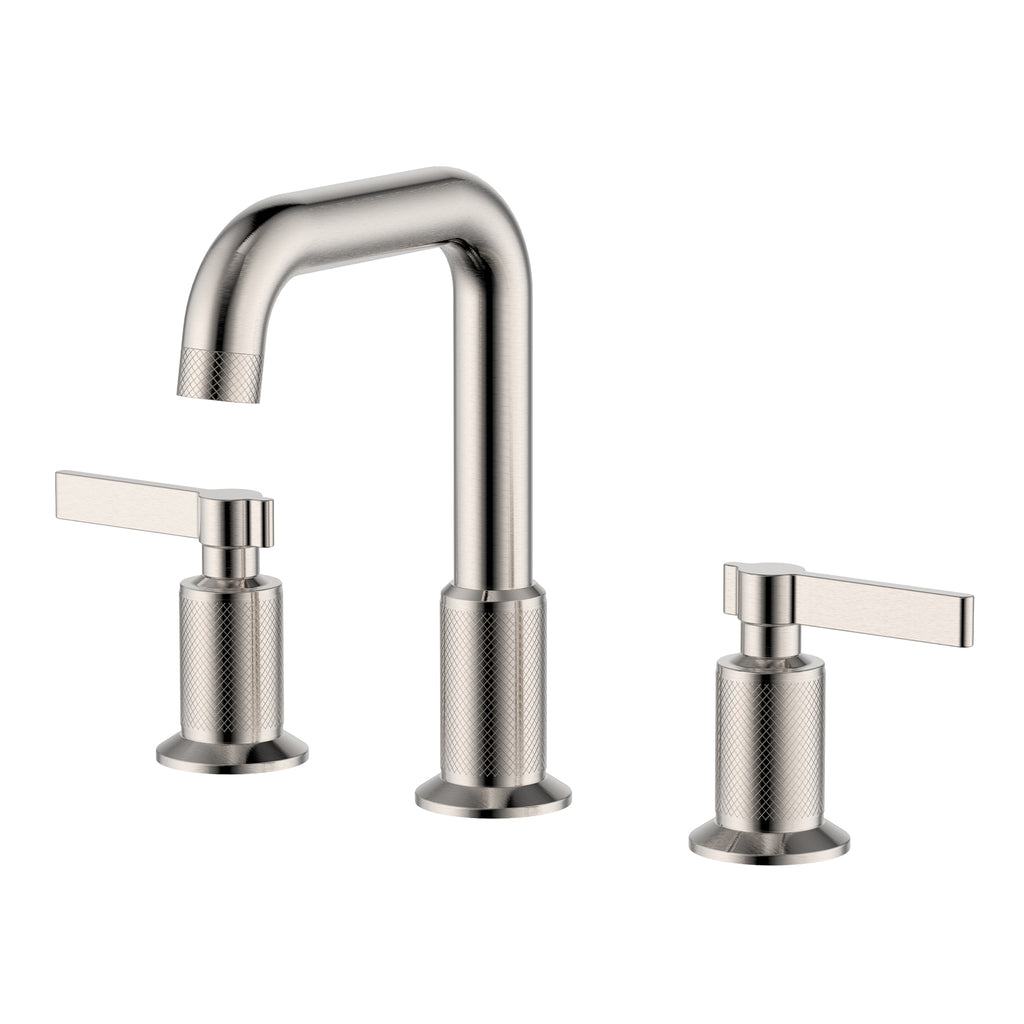 Barolo Two Handle Widespread Bathroom Faucet in Brushed Nickel - RVF5236BN