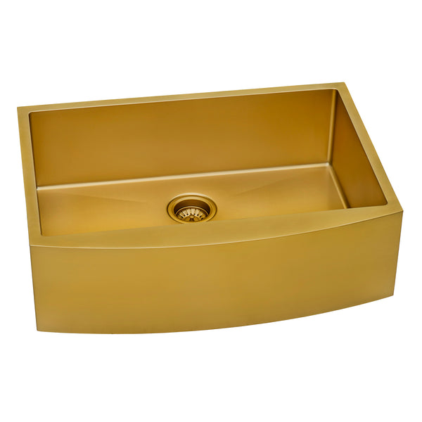 Square Crnrs Apron Front UM 33x22 SB Gold