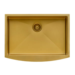 Square Crnrs Apron Front UM 33x22 SB Gold