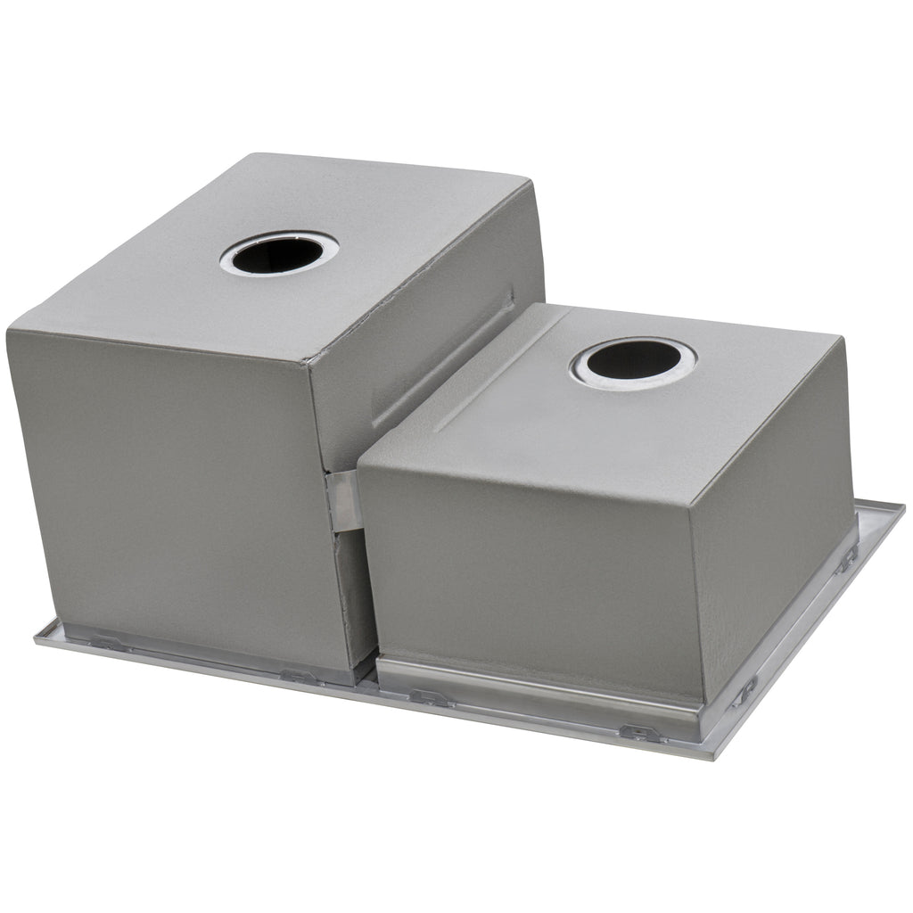 Insulated Ice Chest and Outdoor Sink 29 x 20 '' BBQ Workstation Topmount T-316 Stainless Steel