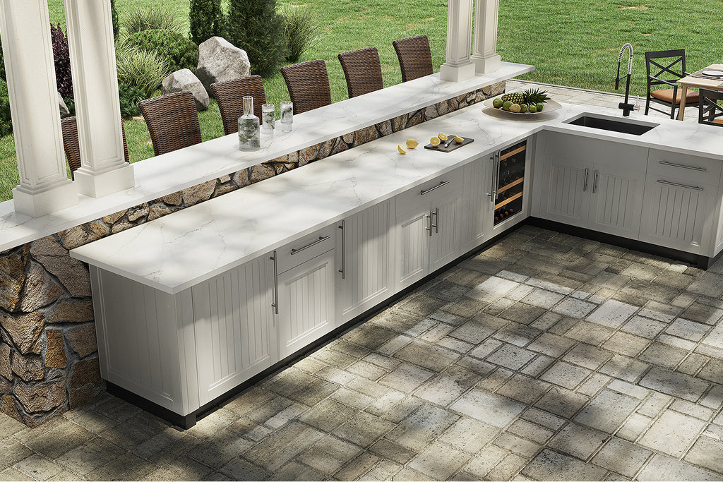 Corsica Gold Mer Ultracompact | Cabinets To Go