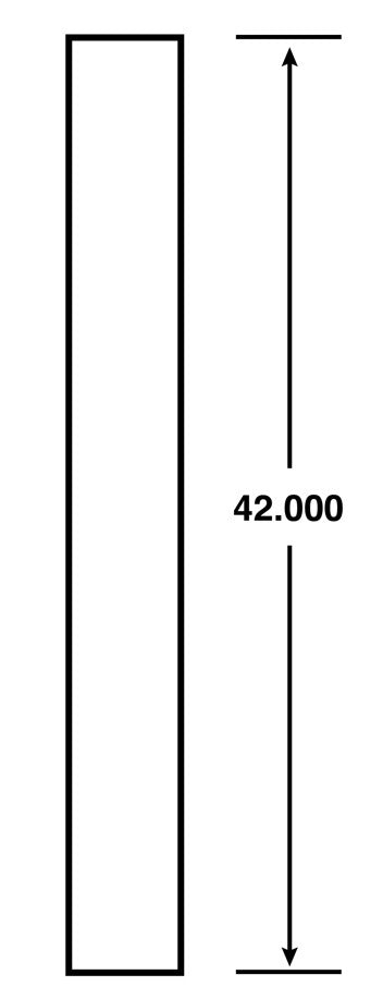 Platinum Grey 3 in. Wide x .75 in. Deep x 42 in. Tall - Wall Filler Molding for Shaker Cabinet