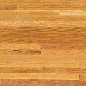 Williamsburg White Oak Butcher Block Countertop Unfinished 144in x 25in x 1.5in