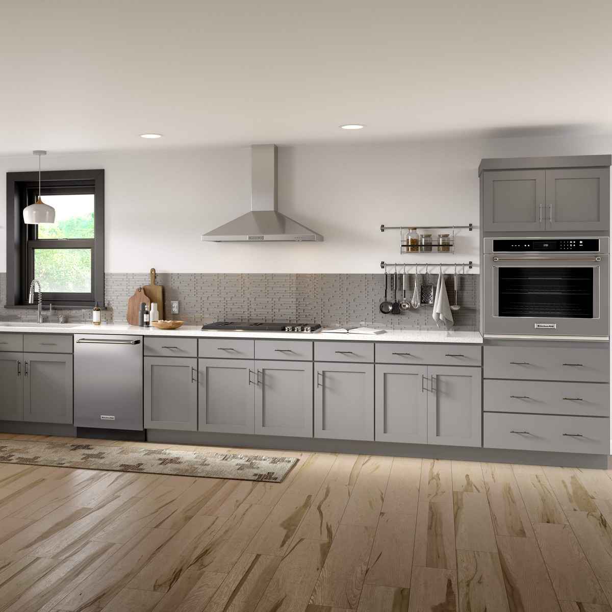 Worthington Grey Cabinet Collection