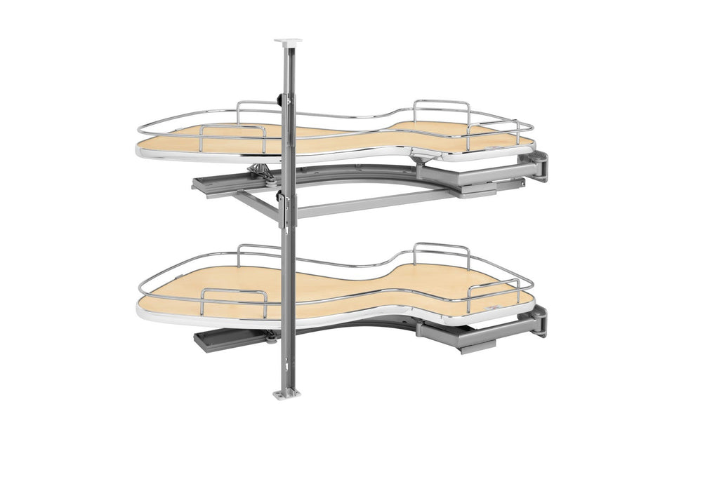 Maple Two Tier Cloud Blind Base 45'' Right Opening