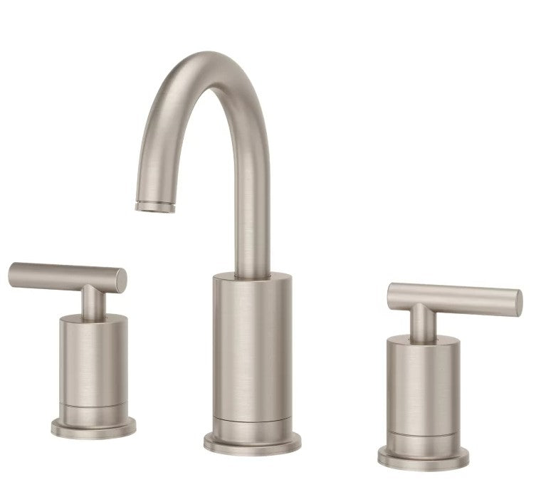 Contempra 2-Handle 8" Widespread Bath Faucet Brushed Nickel